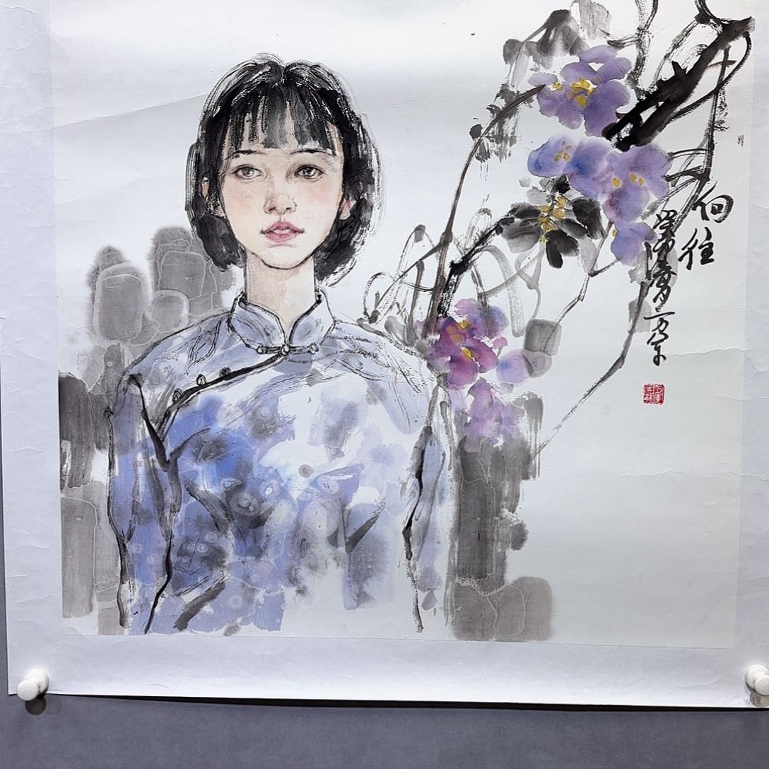 国画国画纯手绘作品请放心去藏