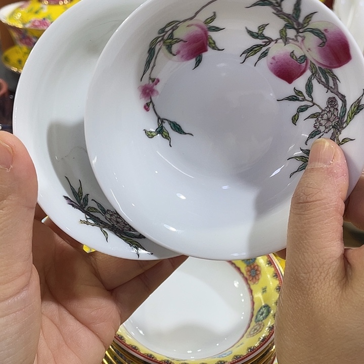 珐琅景德镇陶瓷瓷碗