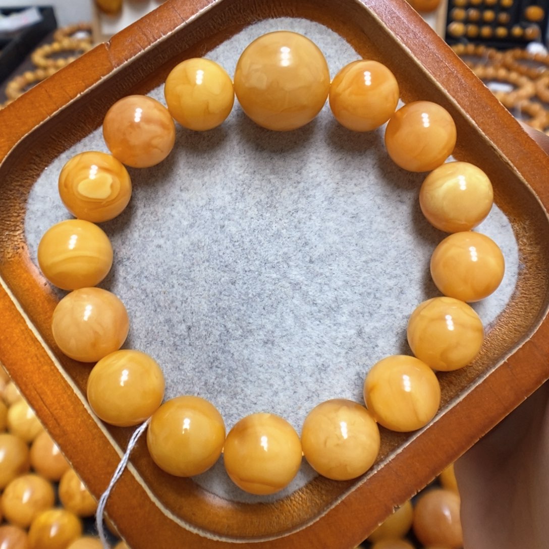 蜜蜡手链未镶嵌蜜蜡