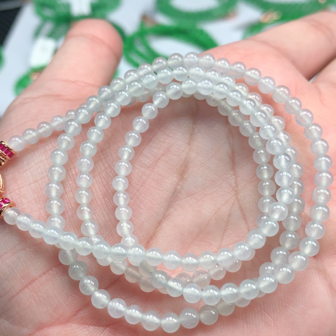 翡翠手链未镶嵌翡翠