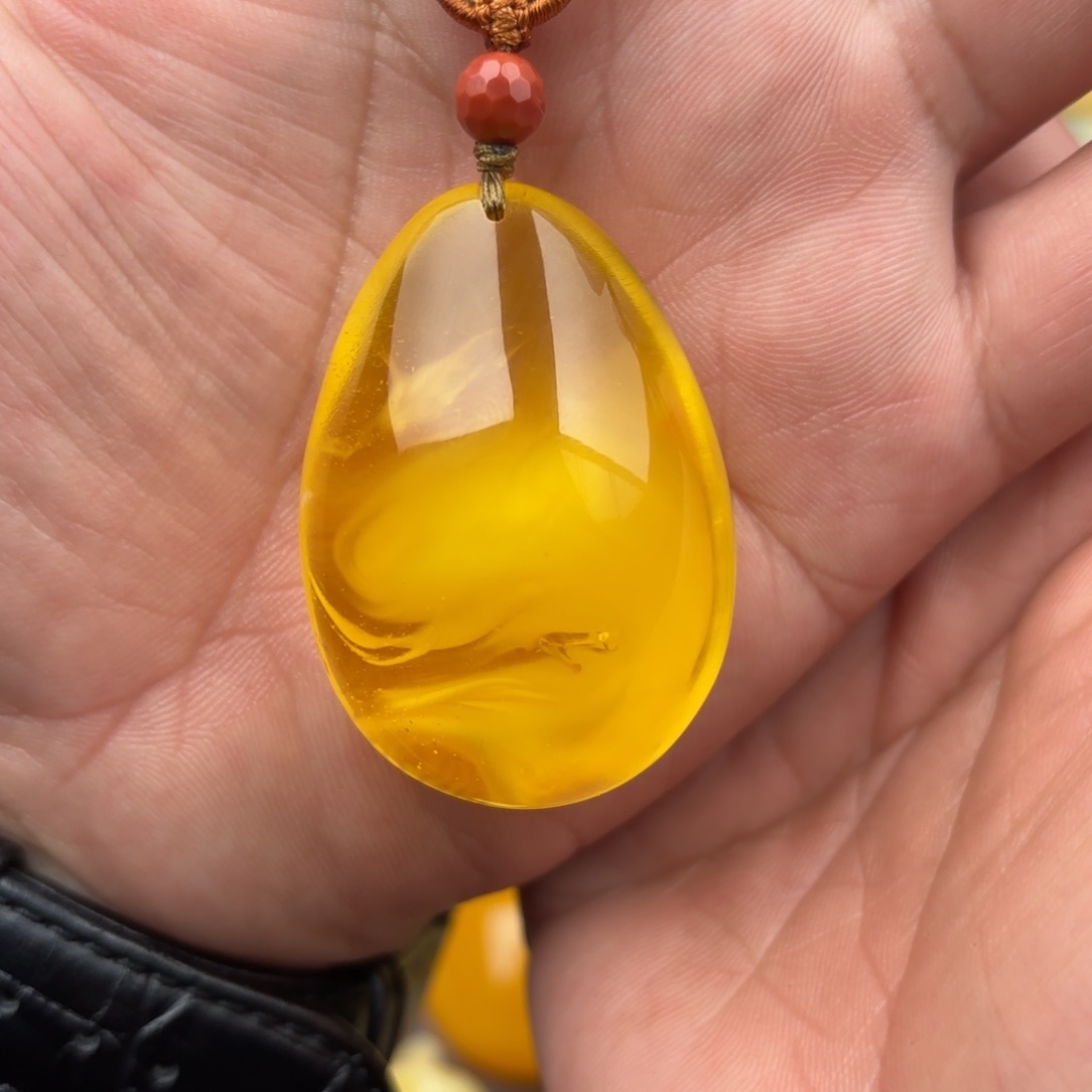 琥珀裸石未镶嵌纯天然蜜蜡