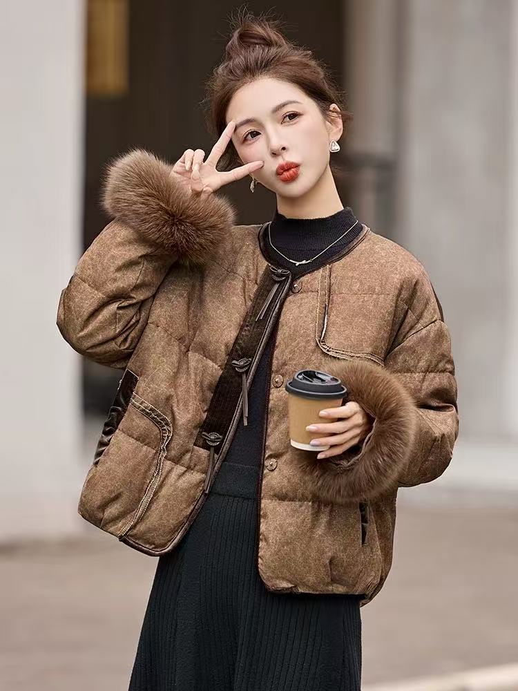 5801  UU 韩版休闲舒适百搭羽绒服