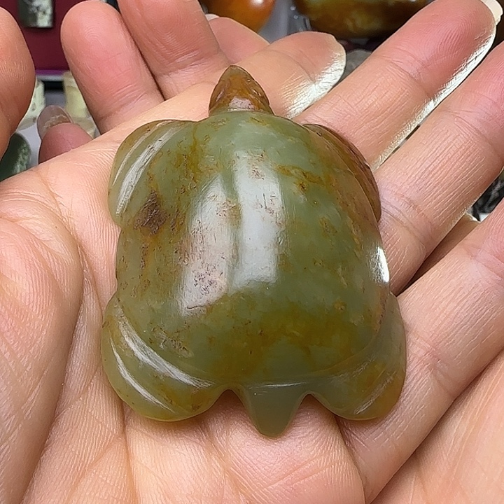 和田玉未镶嵌吊坠(不含链)