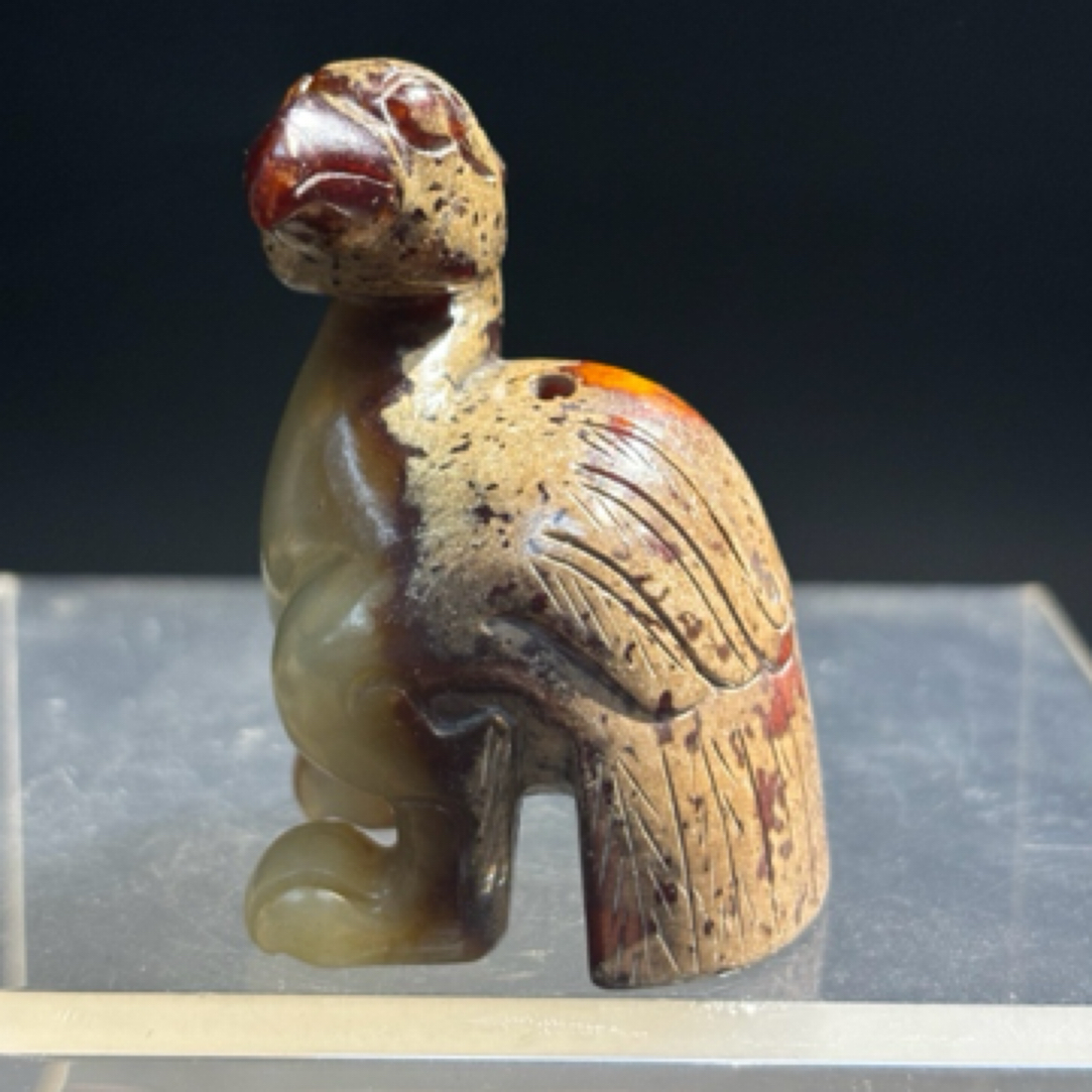 库出/汉风格/和田玉神鸟/16919