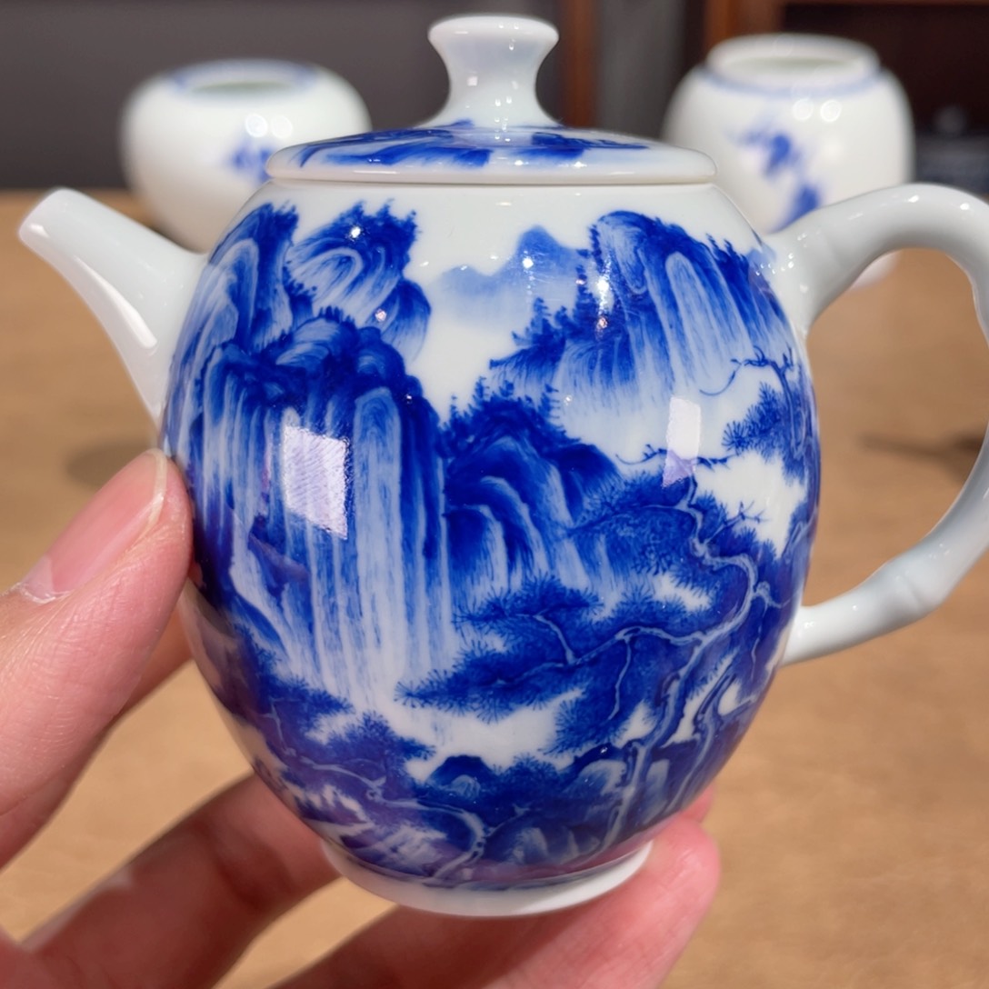 杯 经典王步花鸟 小桥窑