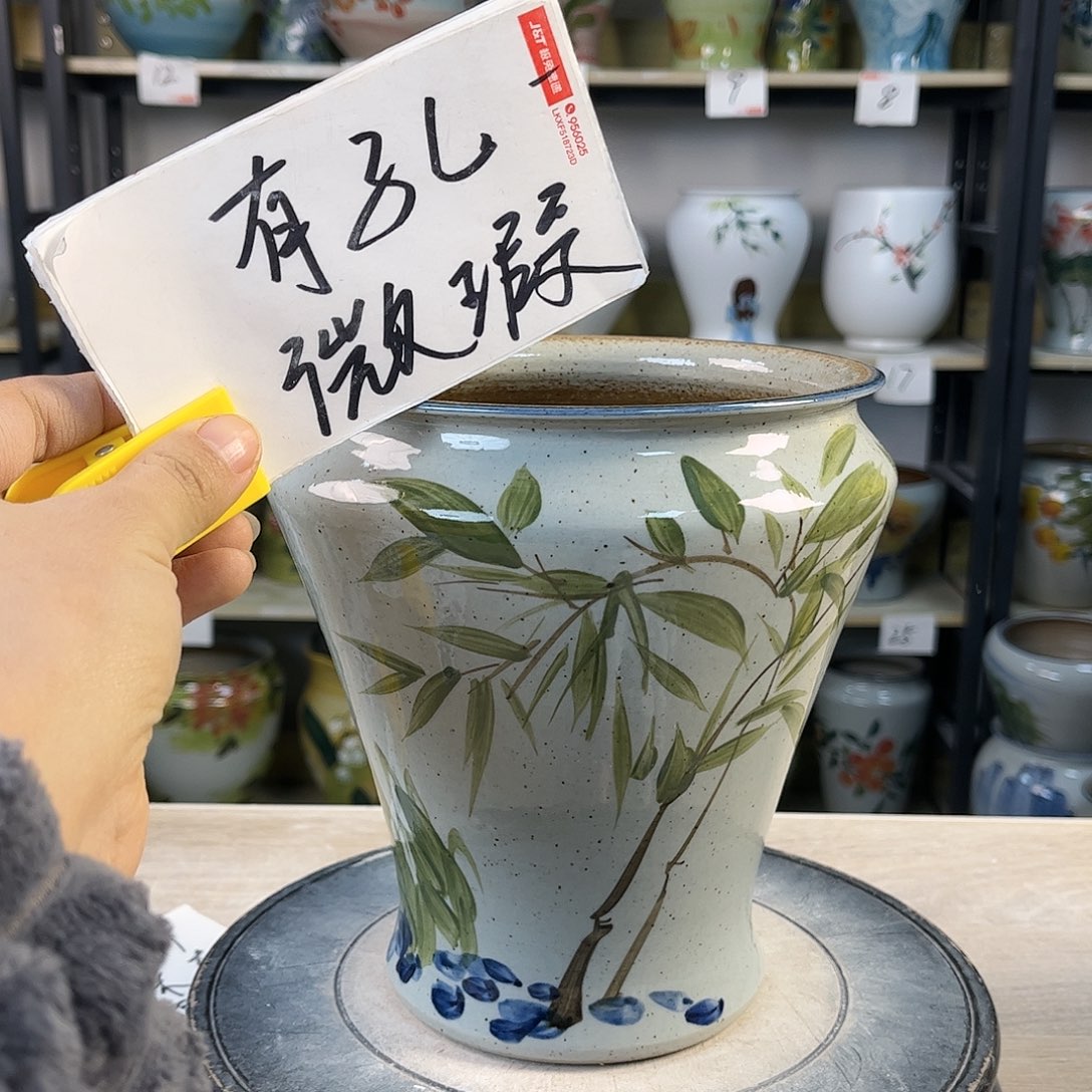 罐1xc景德镇陶瓷花盆