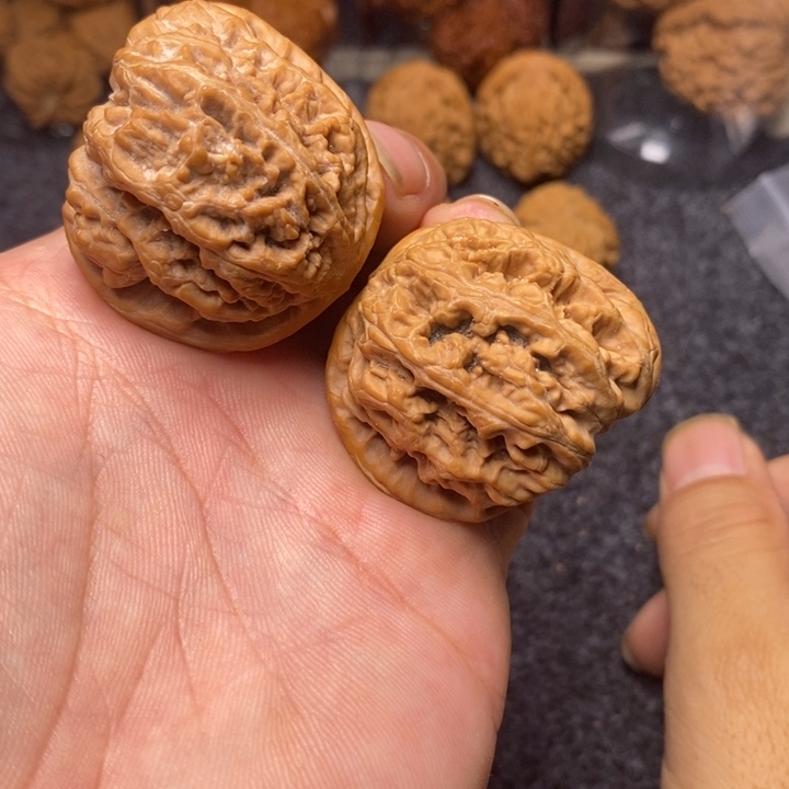 吊坠文玩核桃40粗筋天使之翼