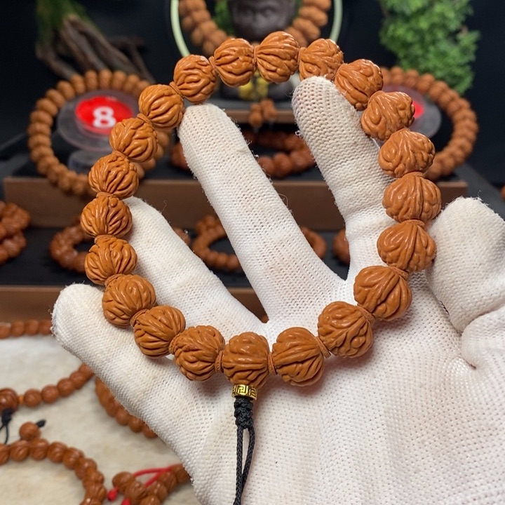 桃核吊坠秦岭龙纹