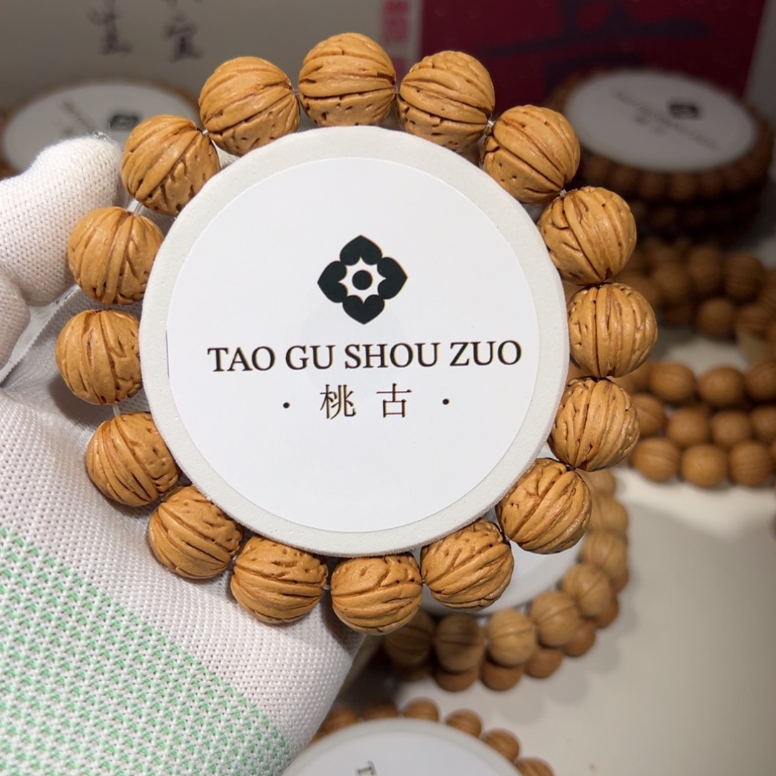 黑***桃核吊坠野生桃核盘锦蜜纹16尺寸