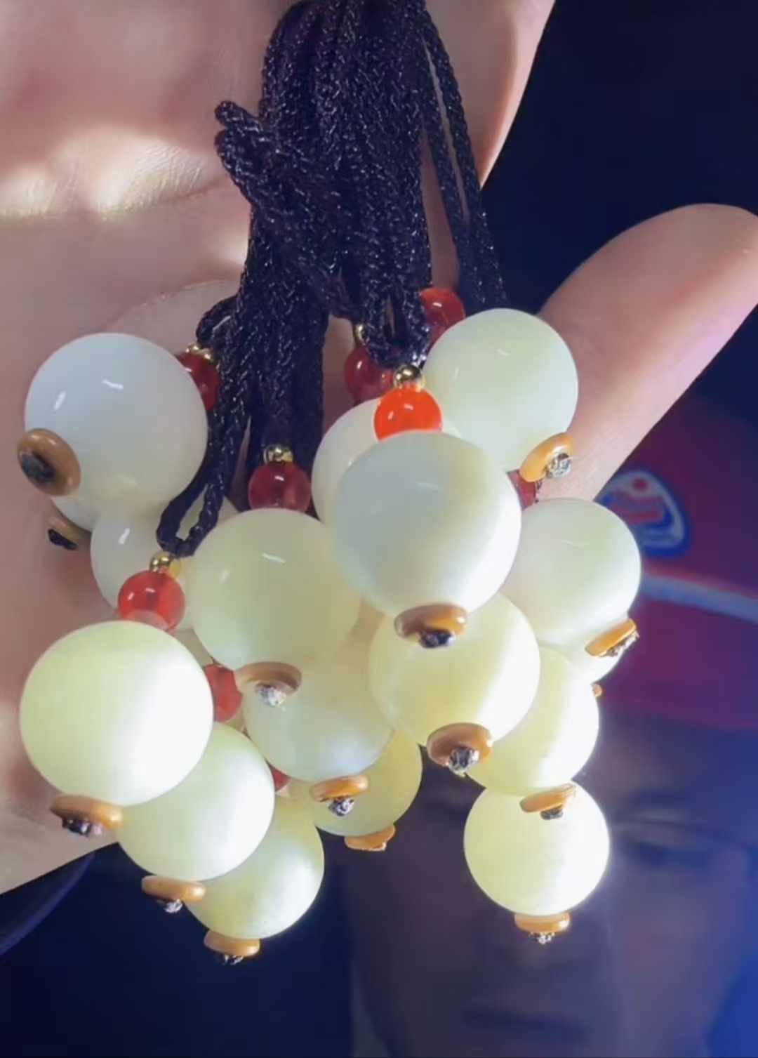 抖音官方质检发货正品保真和田玉转运珠 多样性发其一