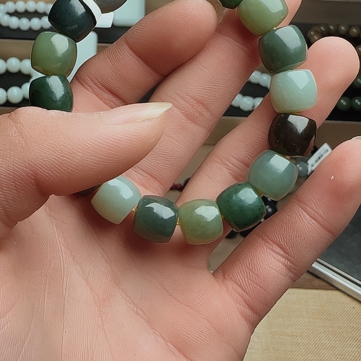 和田玉手链未镶嵌