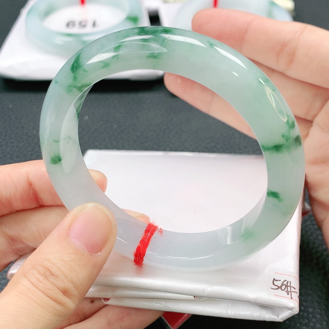 未镶嵌手镯翡翠缅甸56