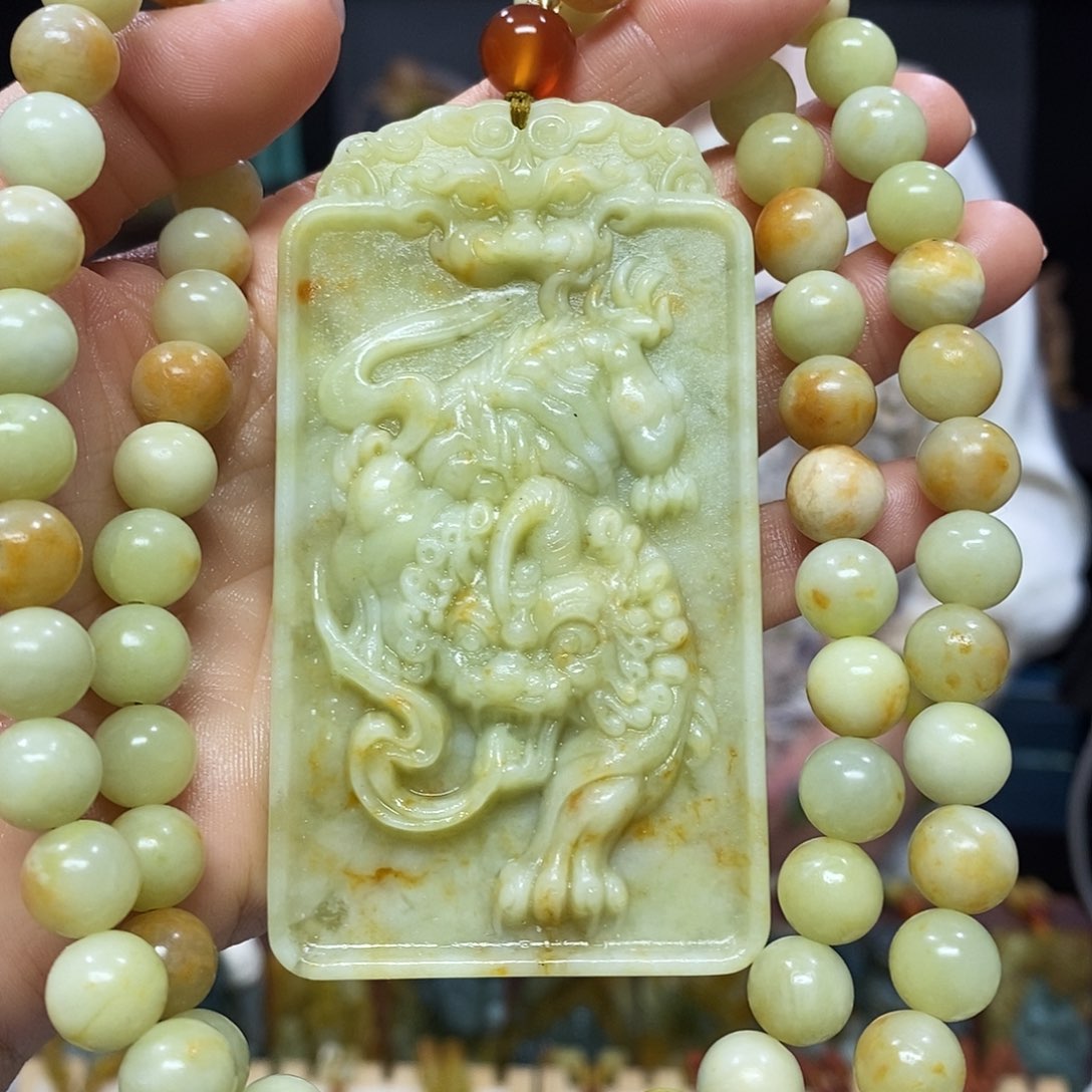 未镶嵌岫玉挂件挂件