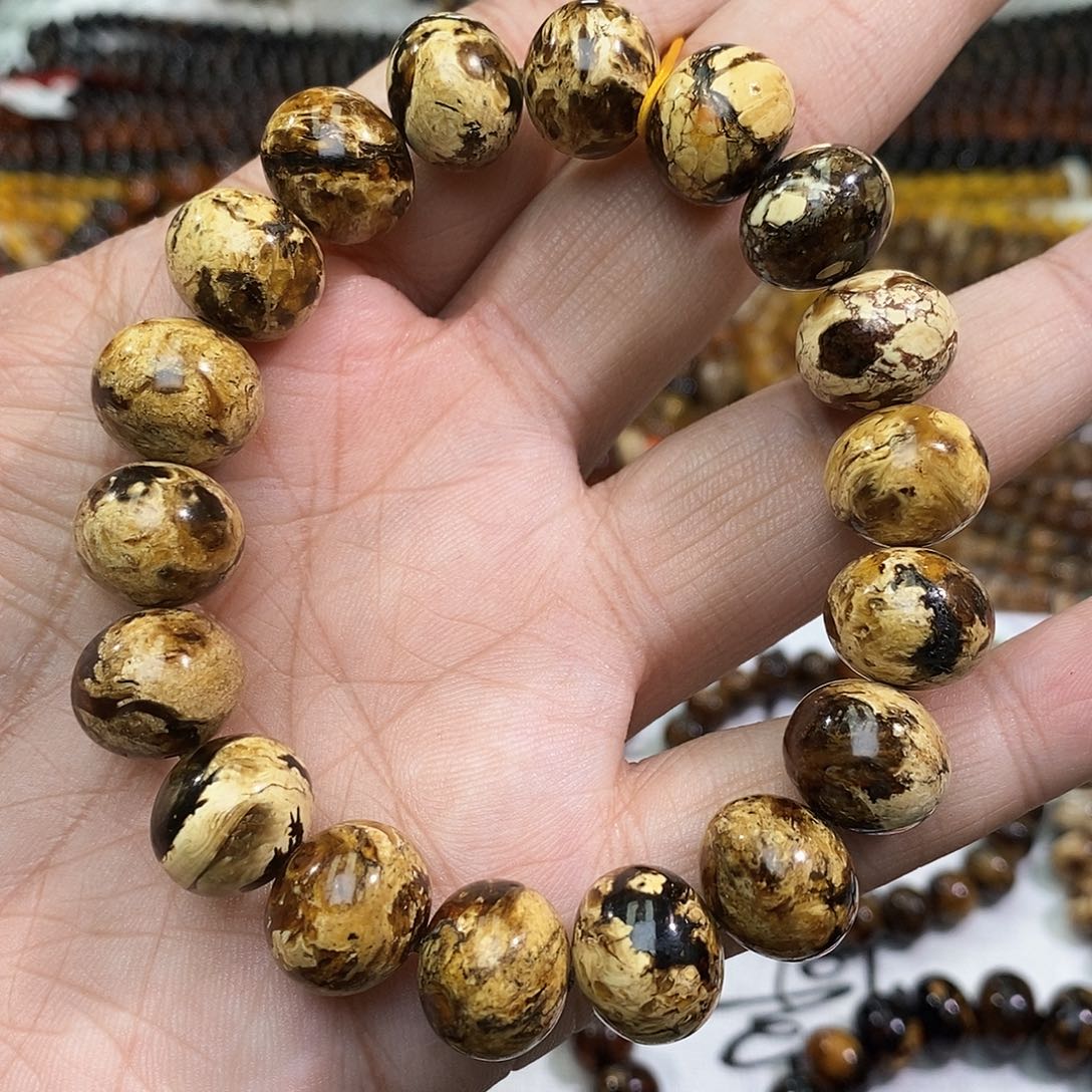 琥珀未镶嵌手链13