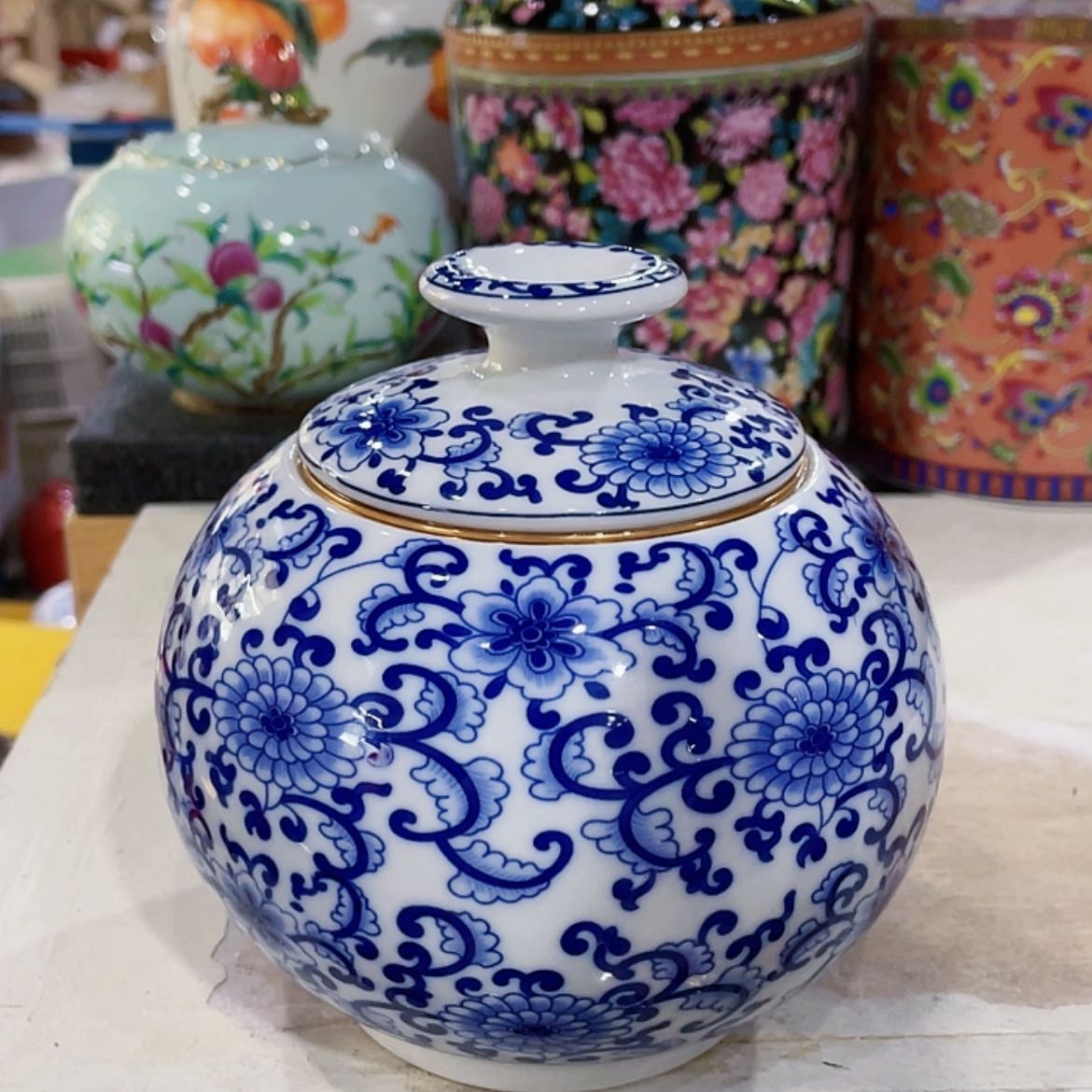 【闪购商品】罐陶瓷茶叶罐密封罐