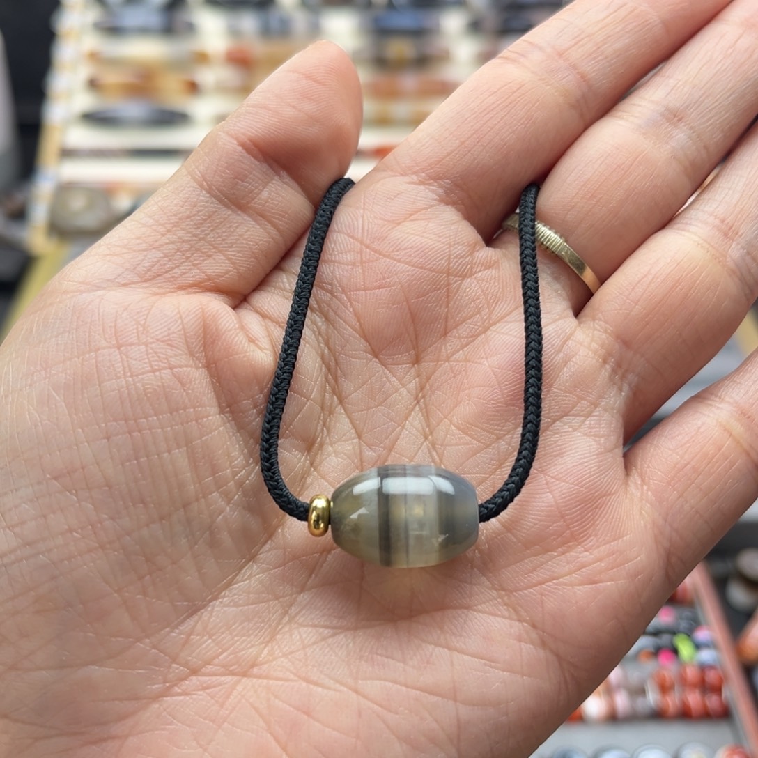 玛瑙/玉髓未镶嵌颈饰