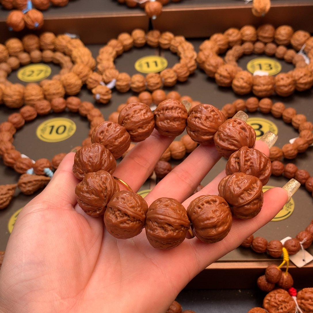 文玩核桃手串霸王龙粗筋