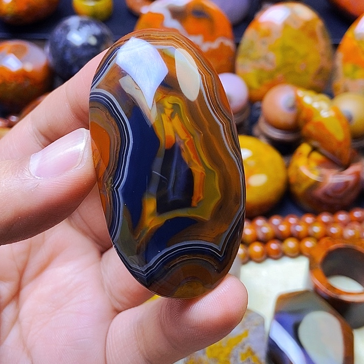 玛瑙/玉髓颈饰未镶嵌寻*