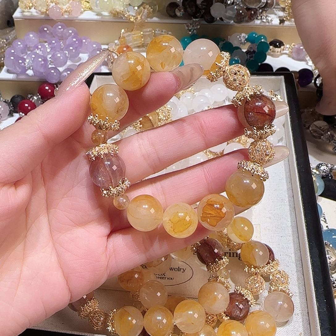 水晶手链未镶嵌八