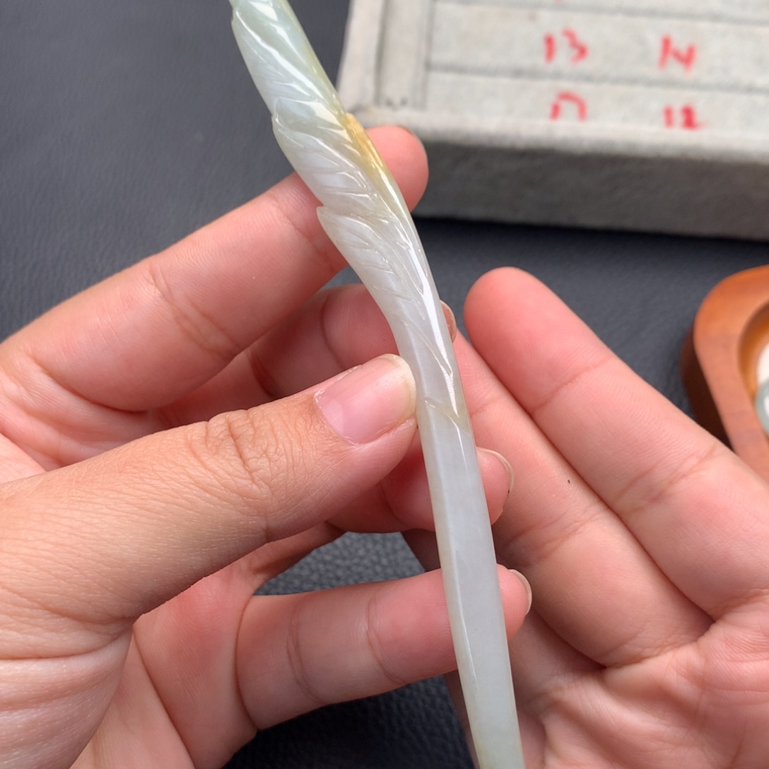 翡翠未镶嵌把件翡翠