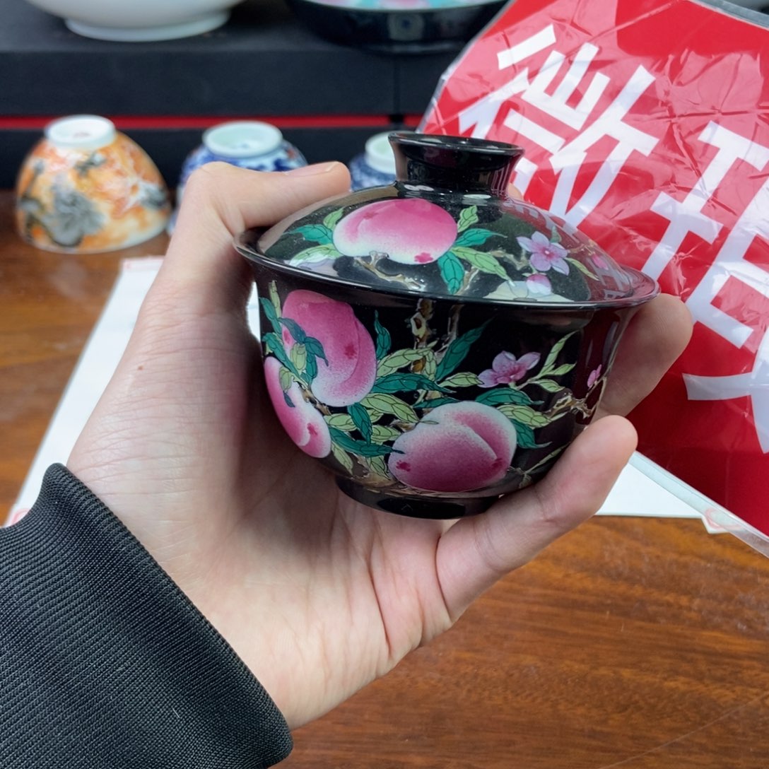 杯景德镇手绘陶瓷艺术