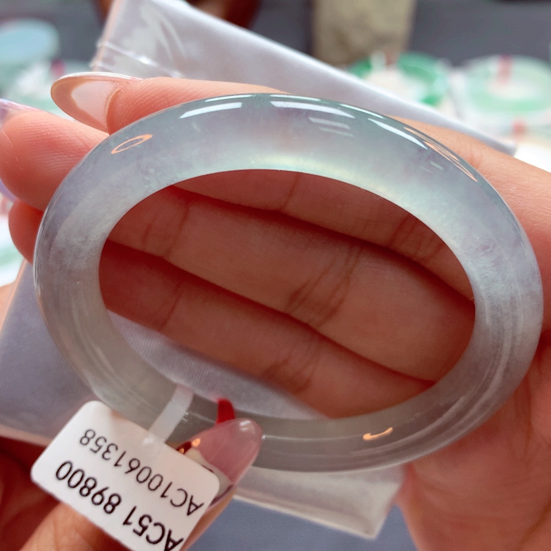 翡翠手镯未镶嵌51圆（26）24号