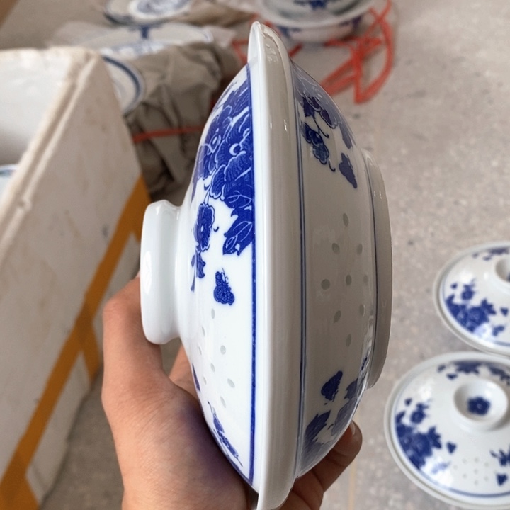 碗景德镇高温细白瓷餐具