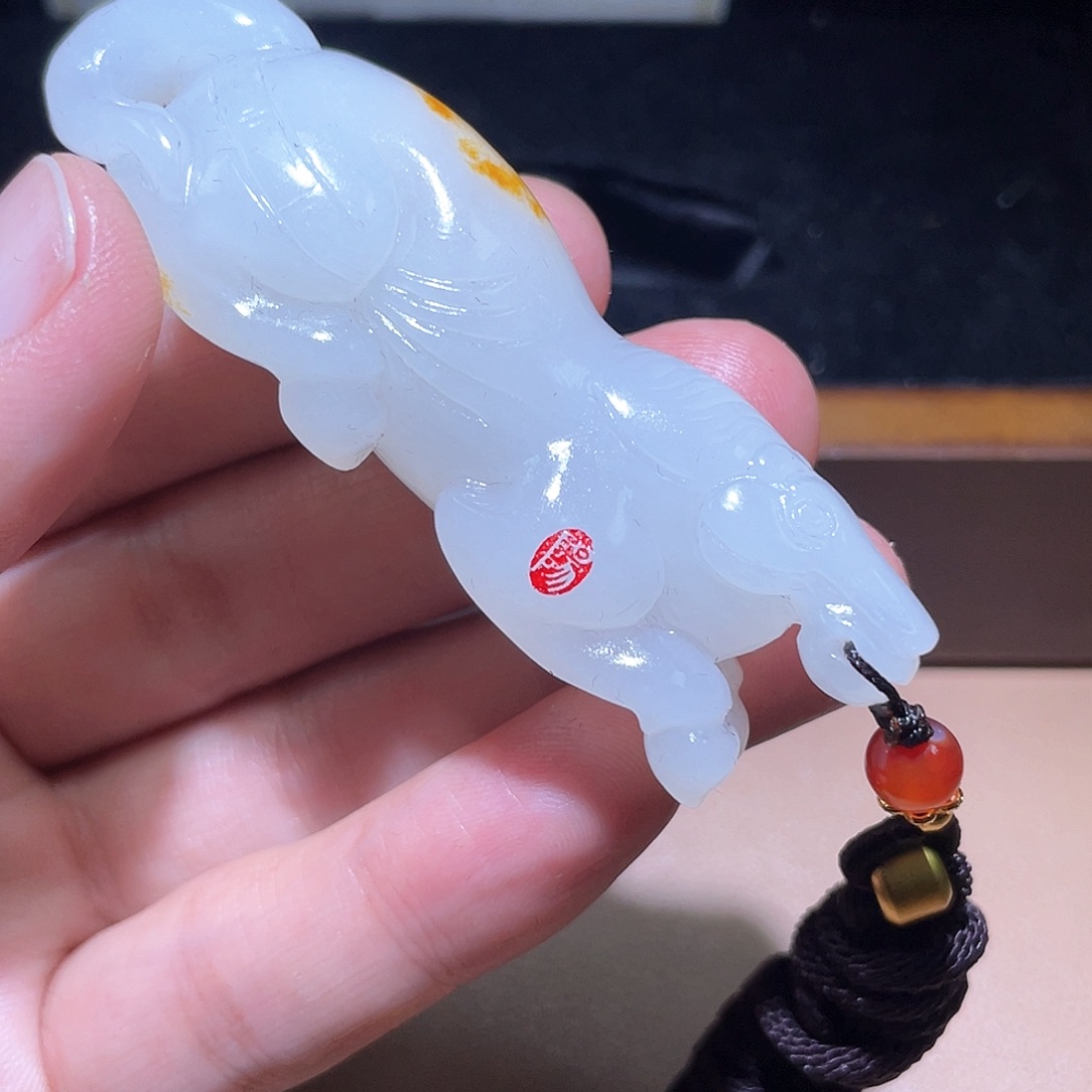 和田玉颈饰未镶嵌A7 