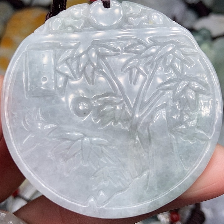 颈饰未镶嵌翡翠翡翠