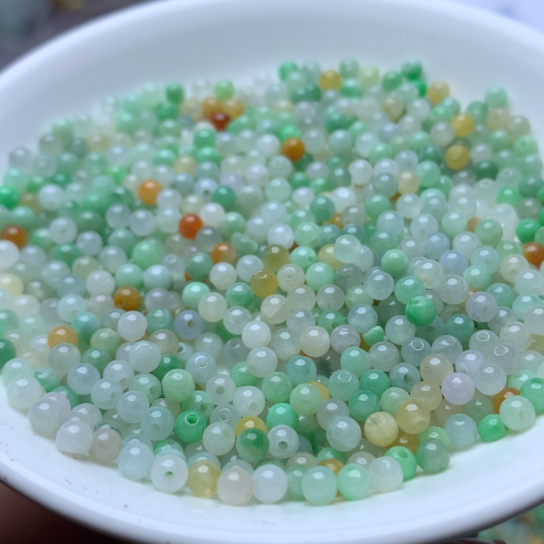 散珠翡翠卡3.5冰三彩100个