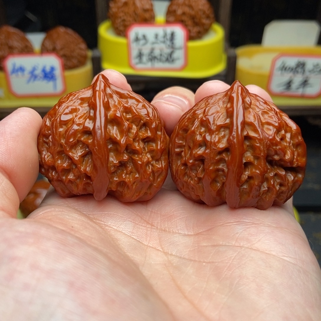 吊坠文玩核桃41火焰马蹄