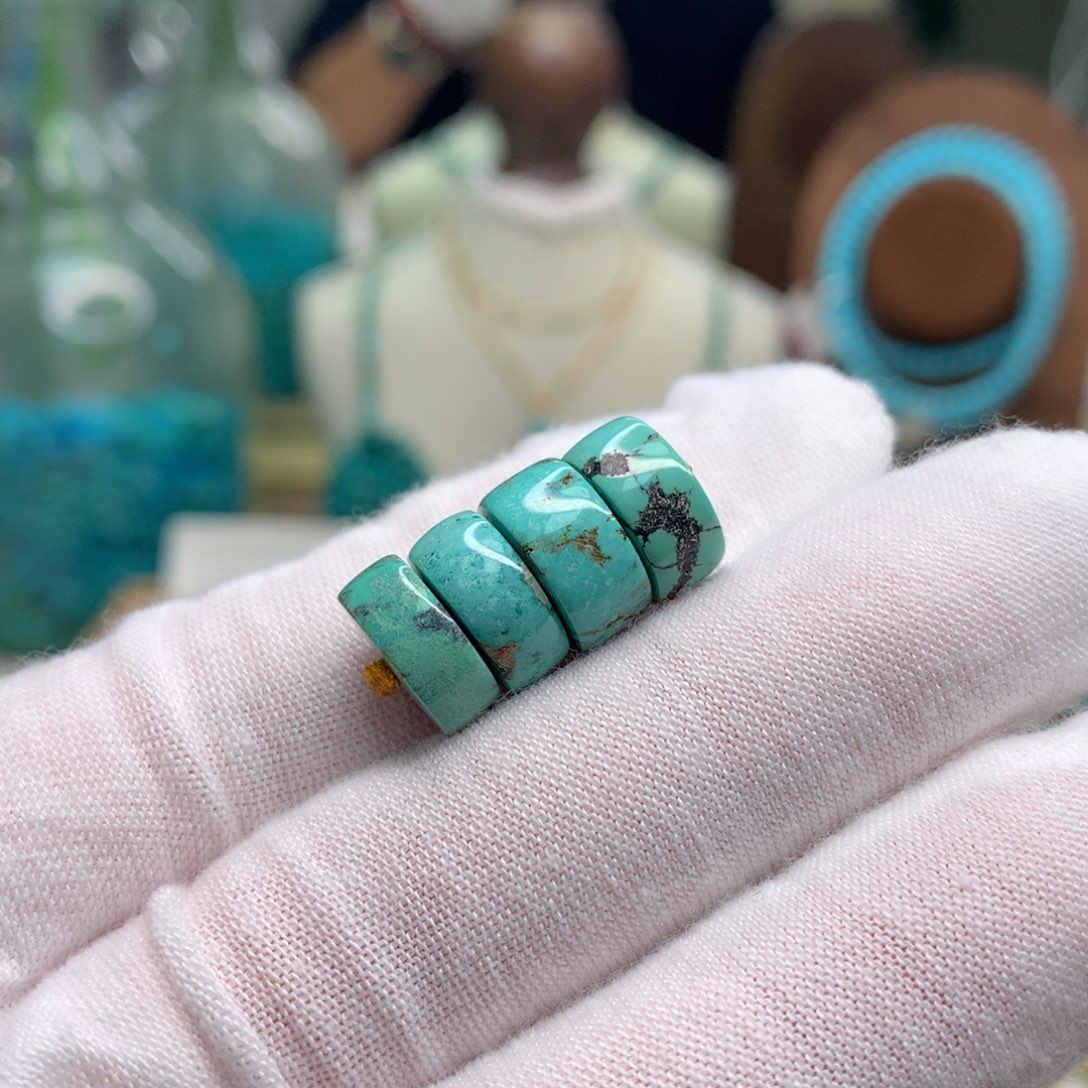 绿松石未镶嵌配饰