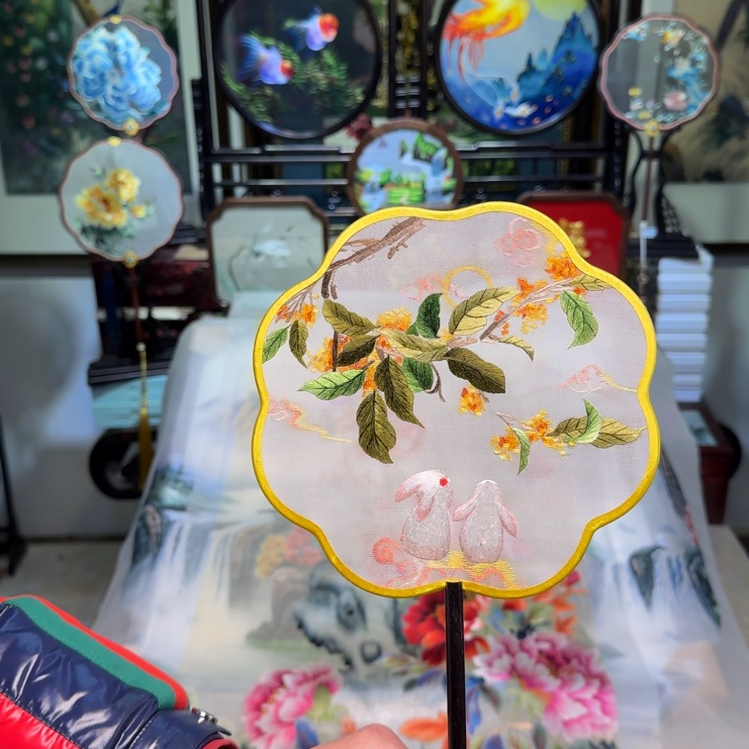 刺绣刺绣工艺精湛