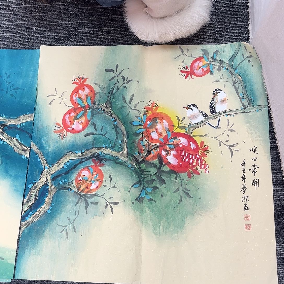 国画国画作品纯手绘