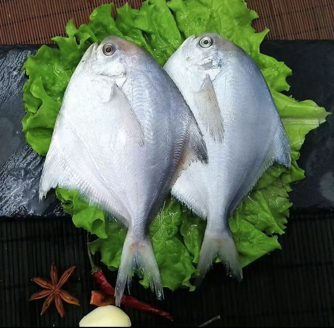 冰鲜 银鲳鱼4斤（一斤4～5条）顺丰包邮液氮锁鲜发货