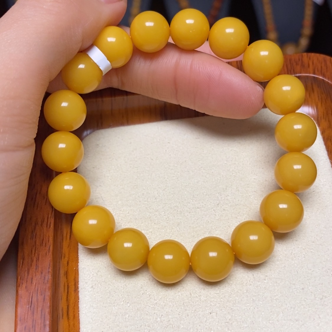 【闪购商品】蜜蜡手链未镶嵌手串