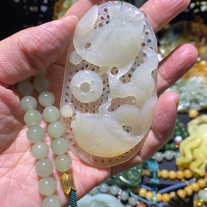 岫玉岫玉吊坠未镶嵌