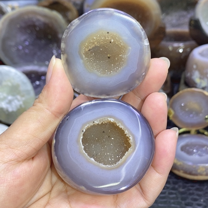 未镶嵌珠宝半成品水晶小盆盆