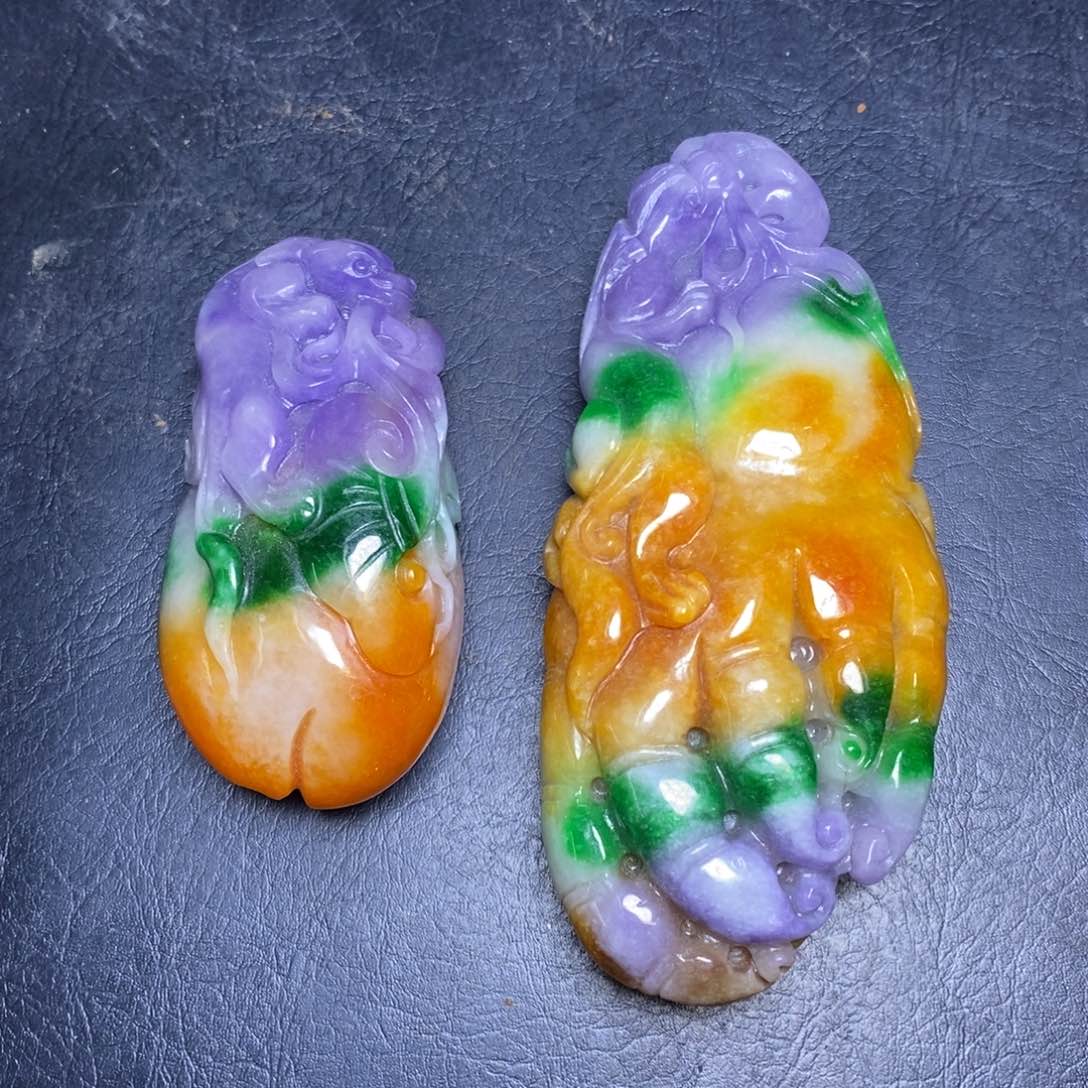 吊坠白玉菩提飞*海精品玉