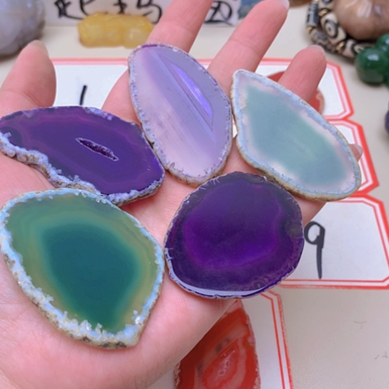 【闪购商品】未镶嵌玛瑙/玉髓珠宝半成品归***道