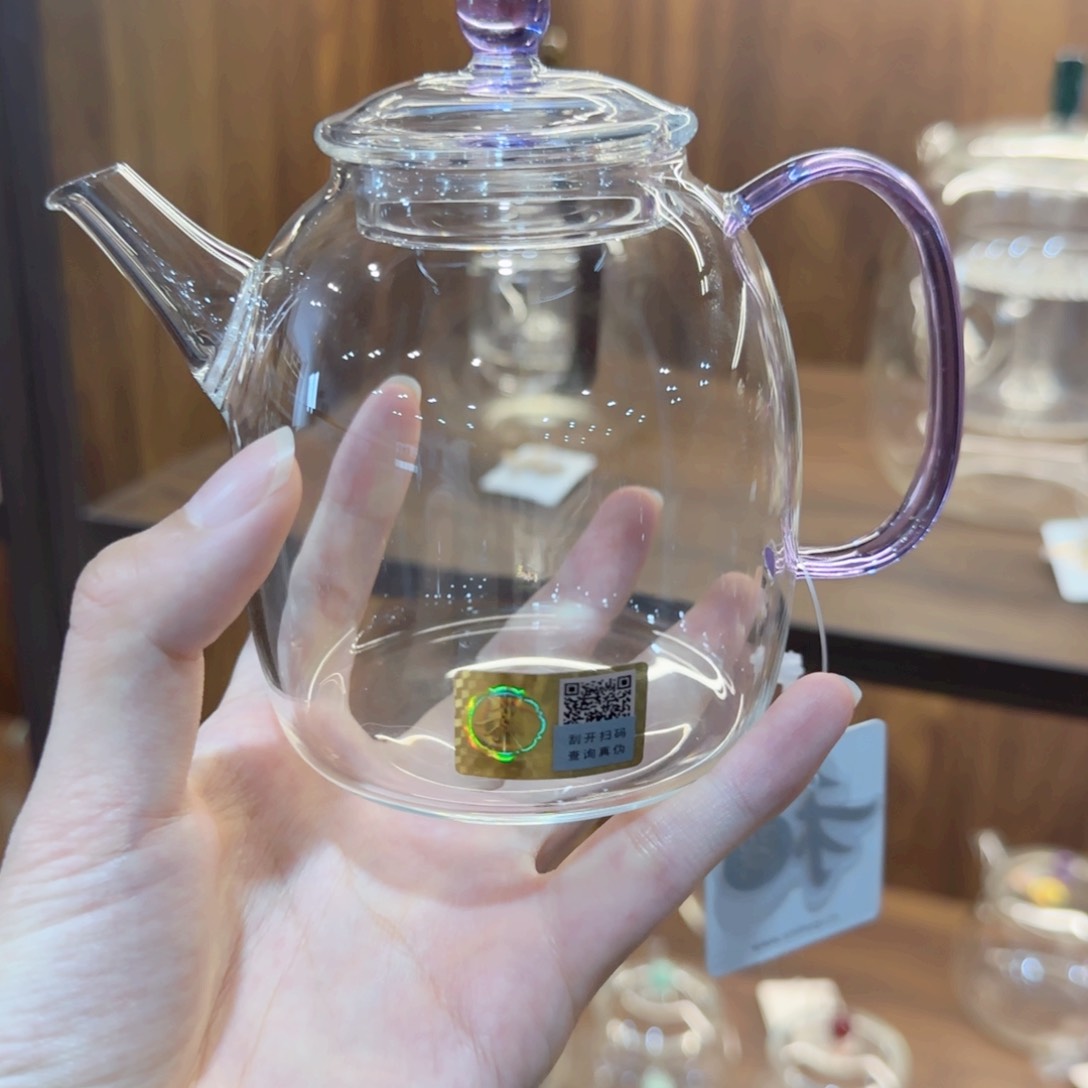 禾器宴臣壶浅紫色。。。