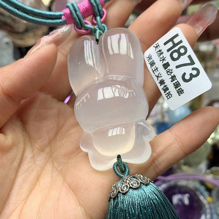 车挂未镶嵌水晶么*哒水晶