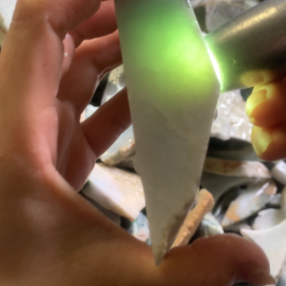 翡翠颈饰未镶嵌缅甸翡翠