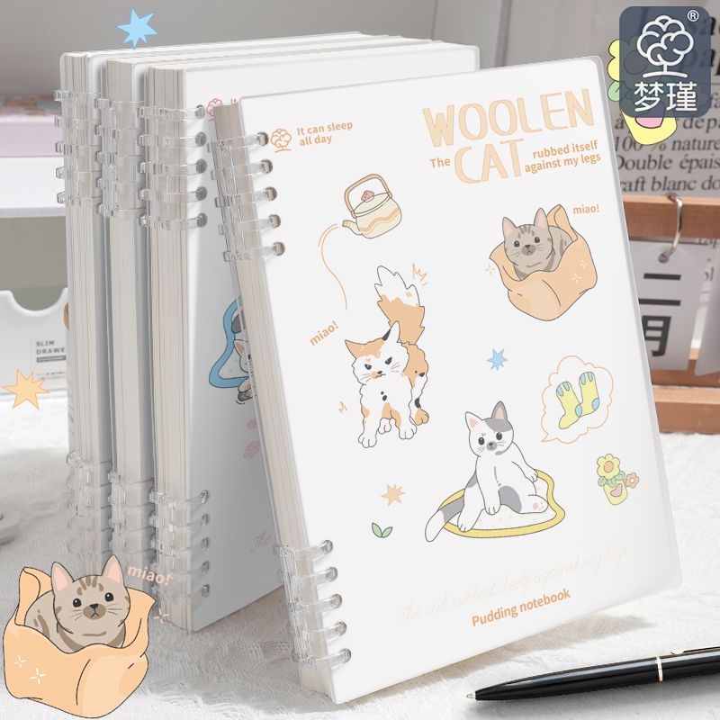 【活页合集】PP不咯手活页可拆卸笔记本高颜值a5可爱学生记事本加厚