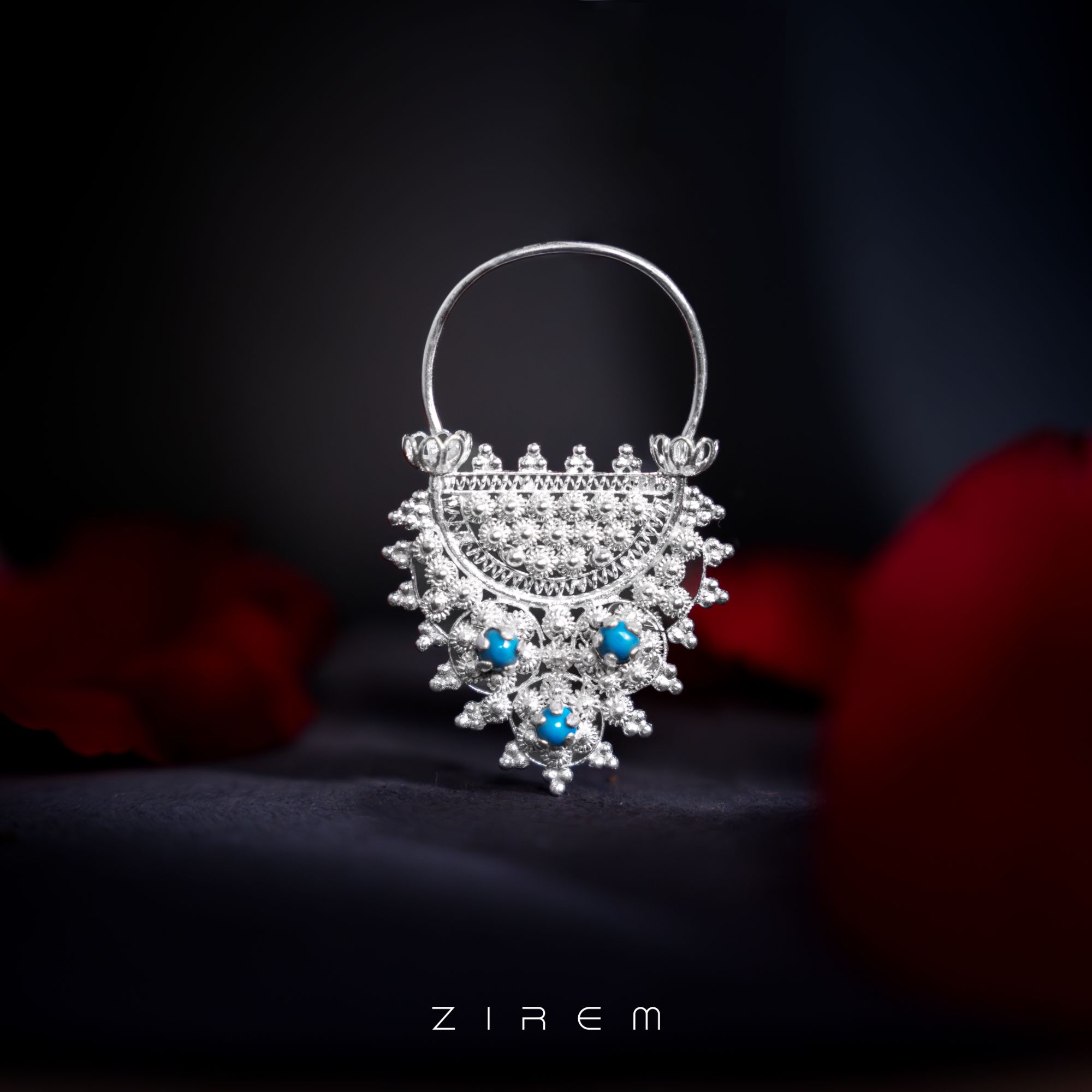 足银耳饰 ZIREM HOTAN 款耳环