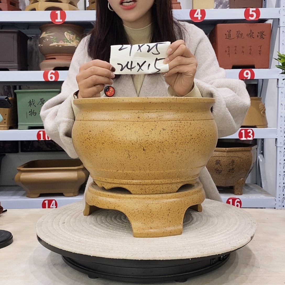 紫砂花盆紫砂花盆