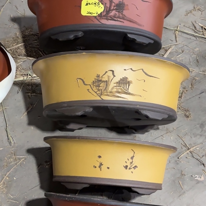 紫砂花盆             148-4