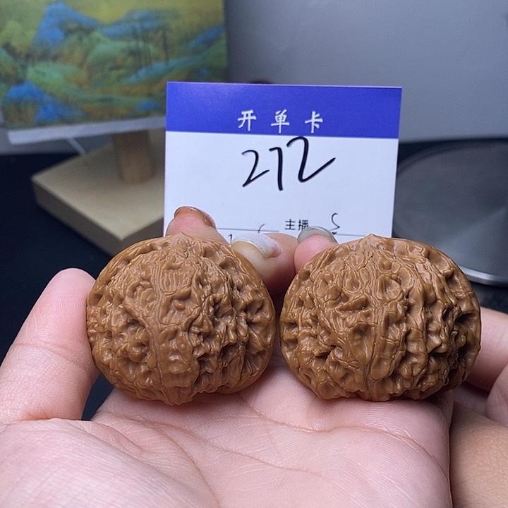 桃核吊坠水龙纹45有修s