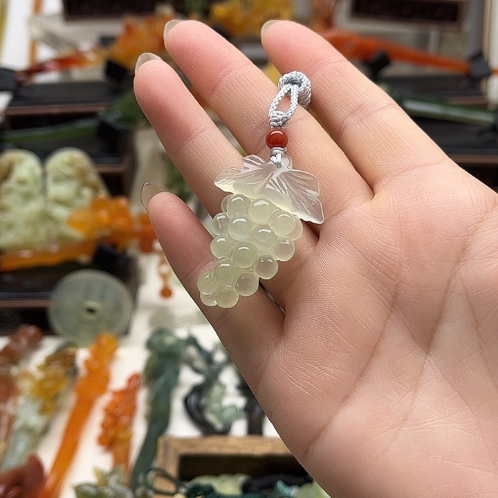 蛇纹石玉岫玉发簪未镶嵌