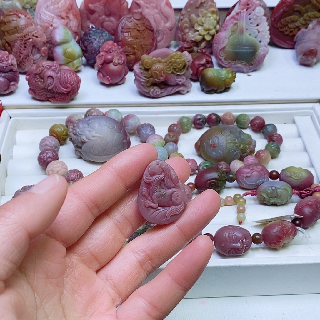 玛瑙/玉髓盐源玛瑙未镶嵌